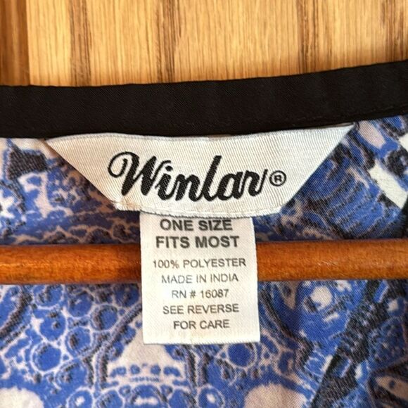 WINLAR Vintage Caftan Kaftan Snakeskin Print - Picture 5 of 7